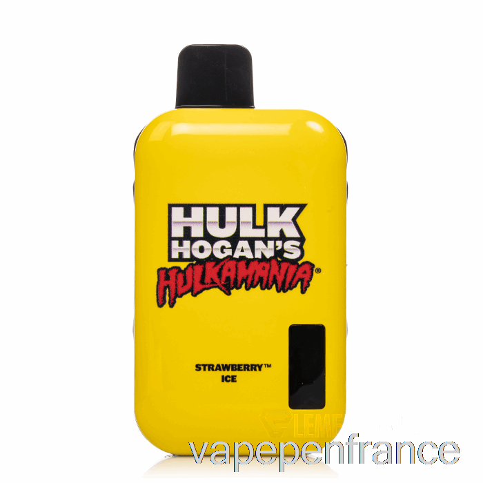 Hulk Hogan Hulkamania 8000 Stylo Jetable à Glace à La Fraise